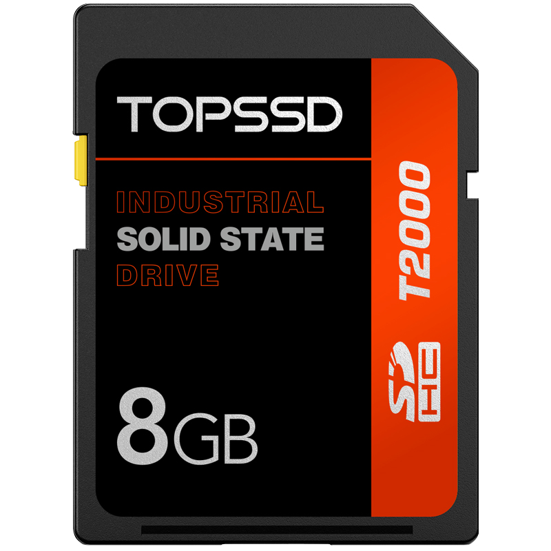 TOPSSD天硕 T2000 工业级SD卡 8GB SLC工业SD卡 工业内存闪存卡 高稳定性超长寿命 军工品质匠心之选示例图6