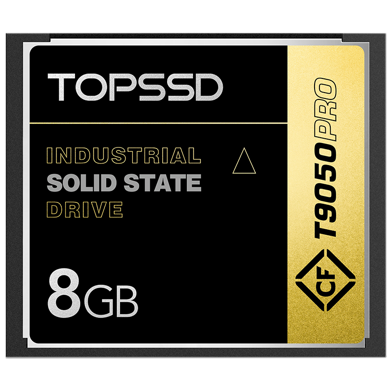 TOPSSD天硕 T5050Pro SLC工业级CF卡 8GB工业CF卡 工控用CF卡闪存卡 宽温三防 军工品质匠心之选示例图1