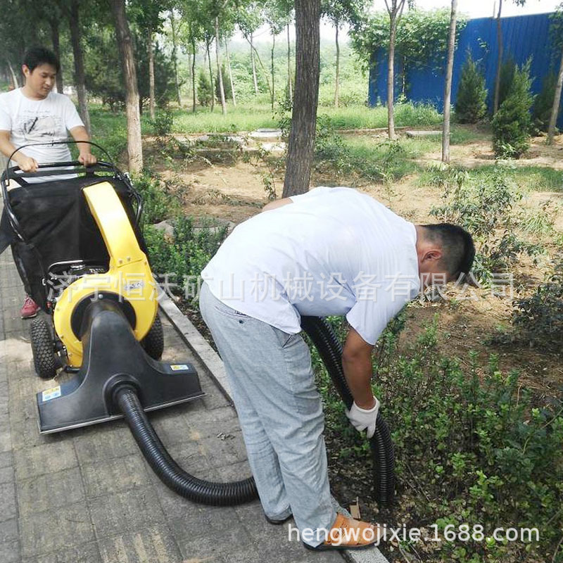 搜好货网  济宁恒沃矿山机械设备有限公司 手推式落叶收集器 树叶清扫