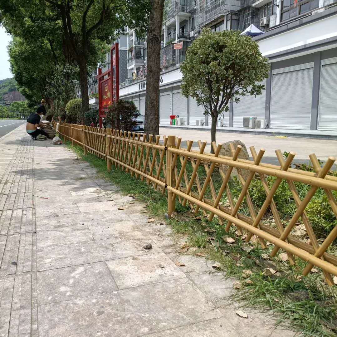 新农村建设中的仿竹竹篱笆的优点