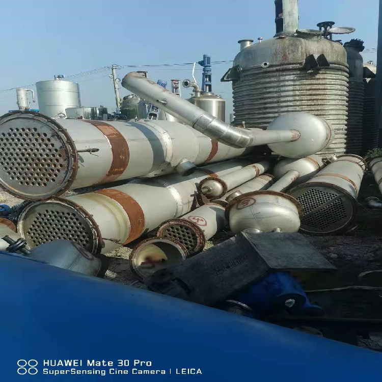 二手三校25吨钛蒸发器钛浆膜蒸发器大型废水处理器