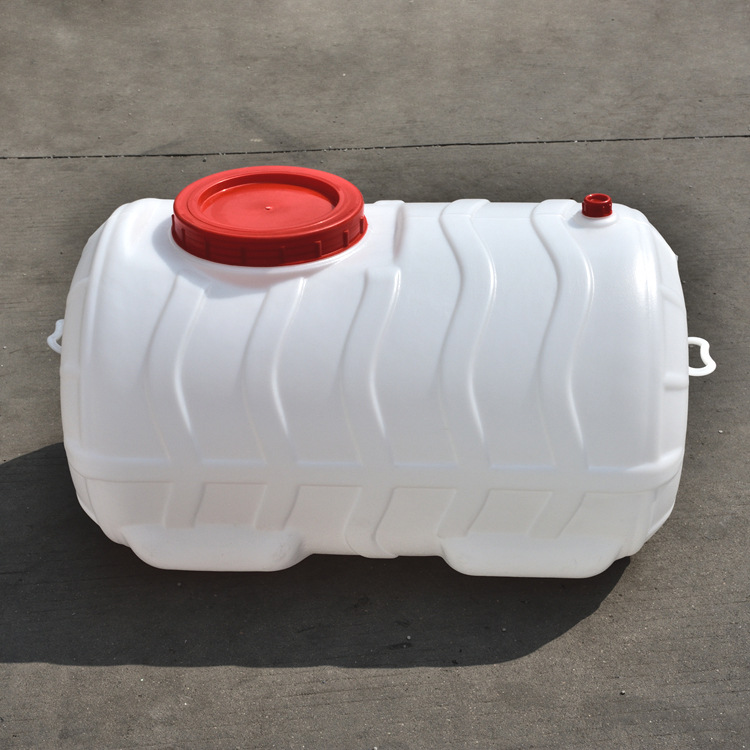 批发带盖卧式水槽|150升家用食品级储水桶|200-B#大塑料桶示例图4