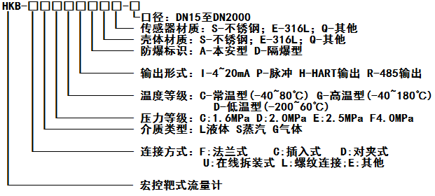 靶式流量计 宏控HKB系列示例图9