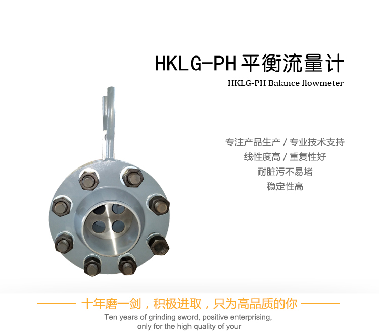 蒸汽流量计 平衡孔板流量计 宏控HKLG-PH系列平衡流量计示例图1