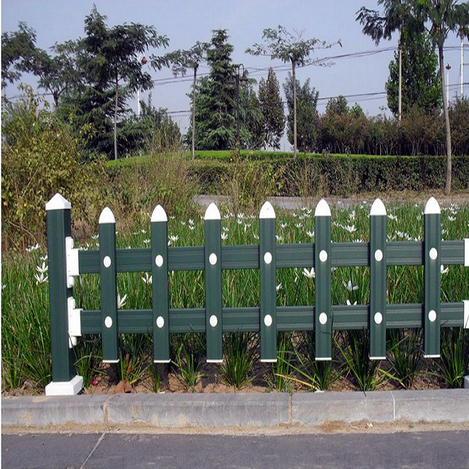 厂家直销  PVC草坪护栏  花坛护栏  绿化带pvc塑料栏杆 量大从优示例图9