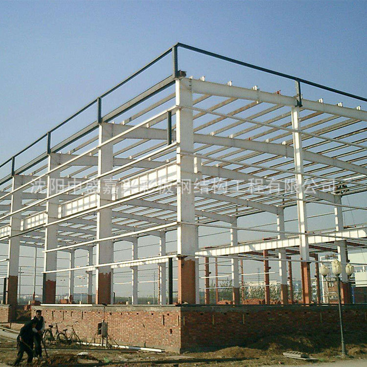 沈阳钢结构 沈阳钢结构工程钢结构厂房网架建筑安装施工示例图7