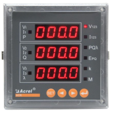 安科瑞 ACR系列大屏幕网络电力仪表  ACR320E LED屏幕显示 网络电力仪表示例图2