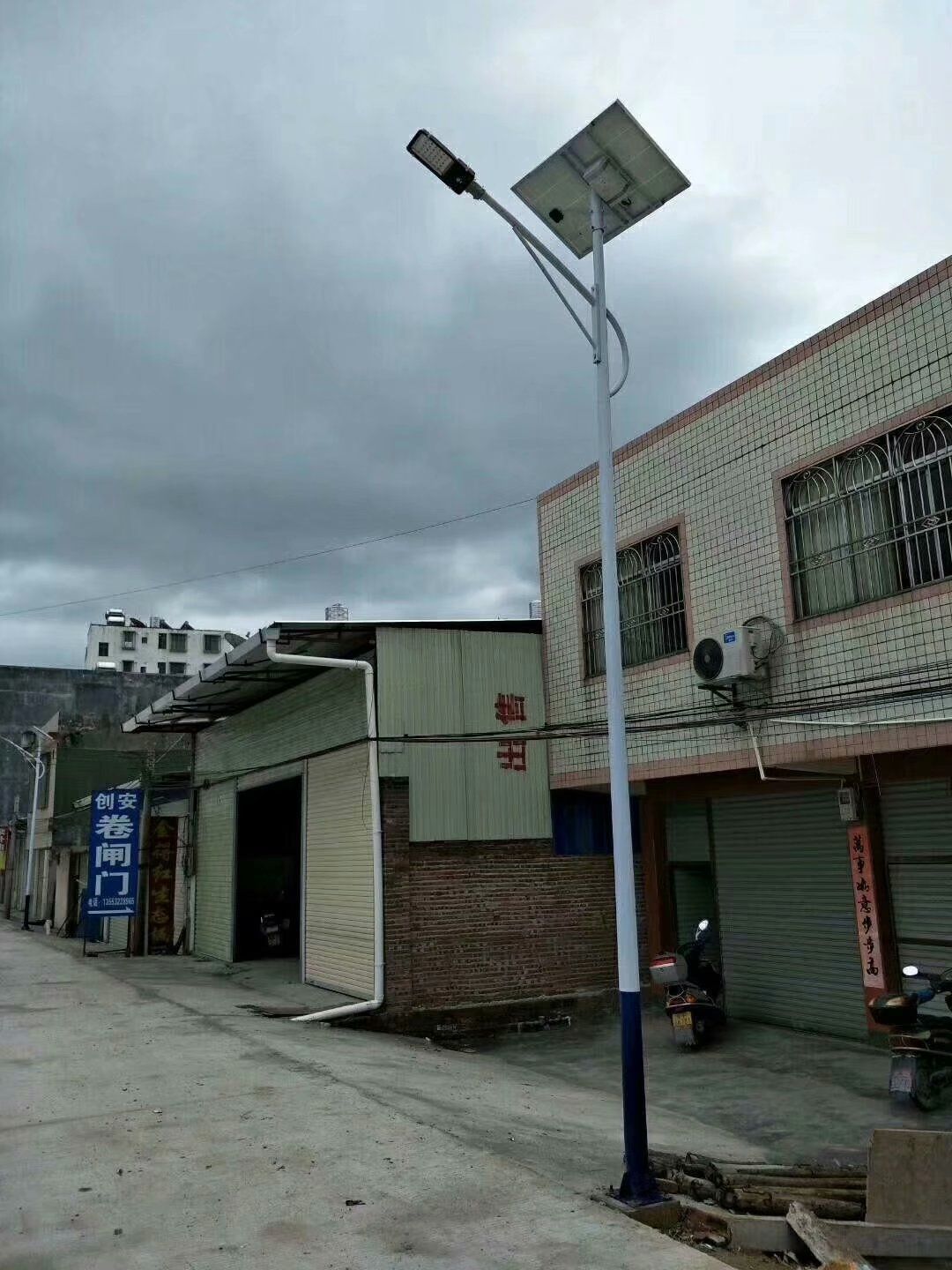 工程款太阳能路灯 一体化 6米30瓦led新农村市政道路高杆庭院灯示例图29