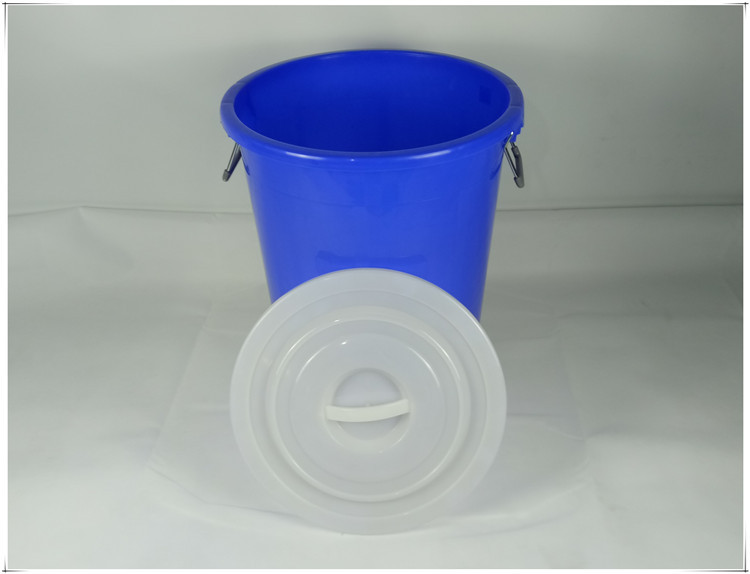 家用120L塑料水桶大号带盖白色泡澡装米食品级储水桶160L垃圾桶示例图18