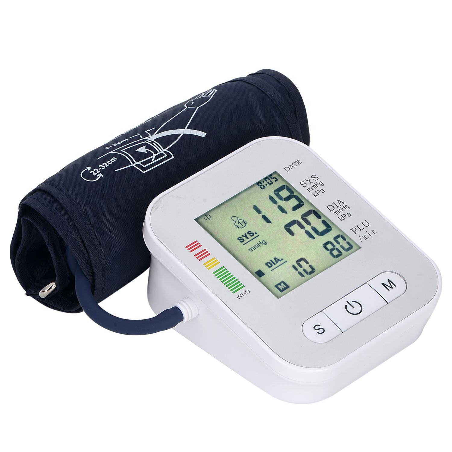 手臂式全自动电子血压计语音 @家用血压仪中英文%可出口厂家示例图14