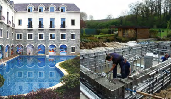 泳池结构设计-私家别墅泳池结构设计-戴思乐别墅泳池设计公司
