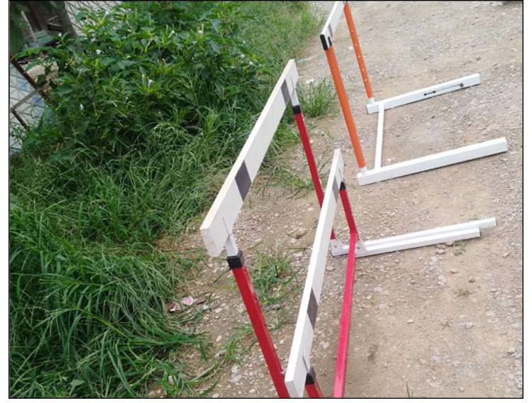 体育器材训练折叠式跨栏架升降式跨栏可调节田径器材厂家定制示例图7