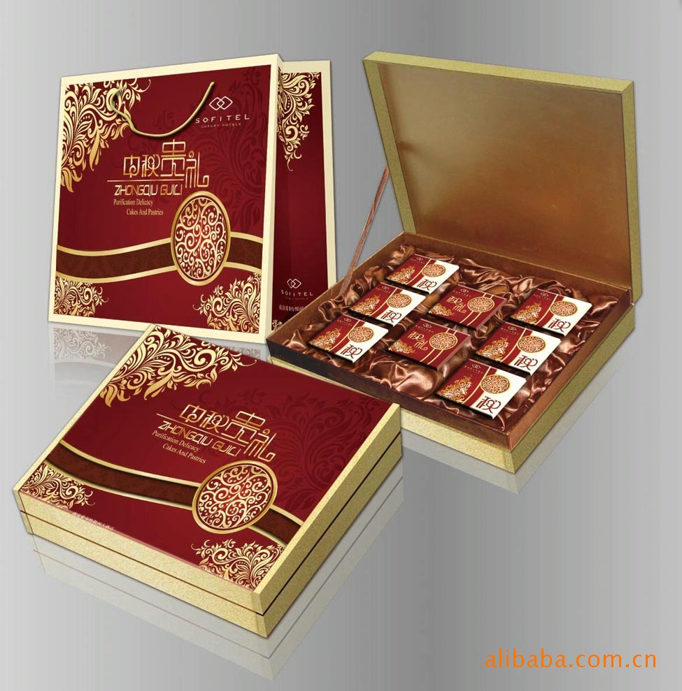 奔月-南京月饼包装盒 月饼包装礼盒定制 月饼盒 特色月饼盒示例图1