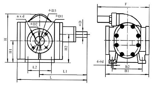 KCB-18.3卧式齿轮泵 卫生级不锈钢齿轮泵 工业型齿轮油泵示例图13