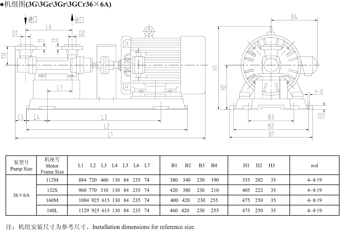 天津远东 3GR36X6AW21三螺杆泵 3g型三螺杆泵 螺杆泵生产厂家 厂示例图6