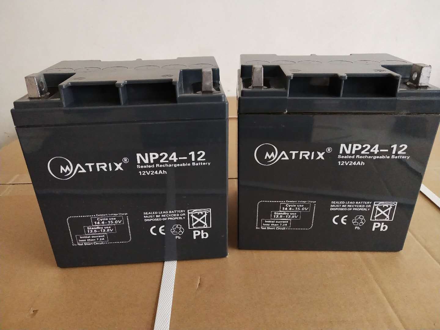 矩阵MATRIX蓄电池NP4-12 12V4AH 阀控密封铅酸免维护蓄电池示例图2