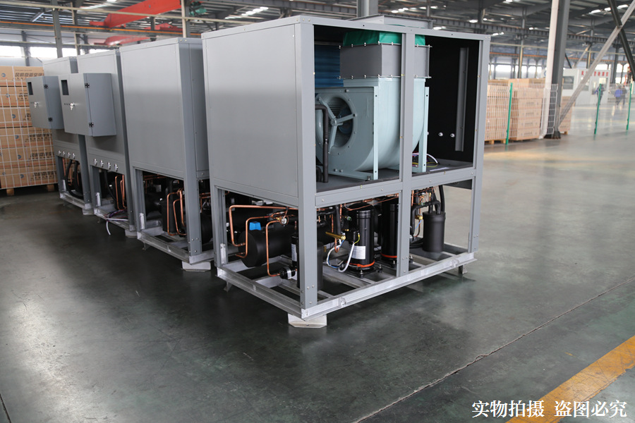 厂家直销 水冷柜式空调车间大棚直吹冷热风价格低的环保水冷柜机示例图8