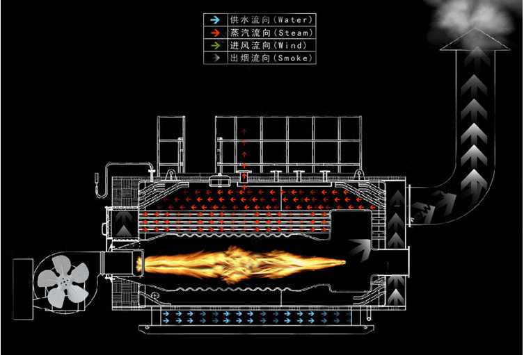 立式燃油蒸汽锅炉 杭州燃油锅炉厂 燃油蒸汽锅炉立式 环保燃油锅炉示例图15