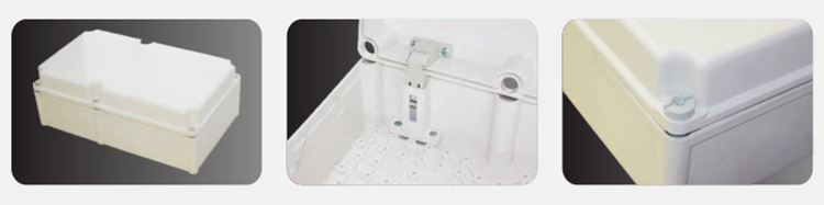 防水防尘塑料盒 ABS防水接线盒 塑料盒厂家批发示例图2
