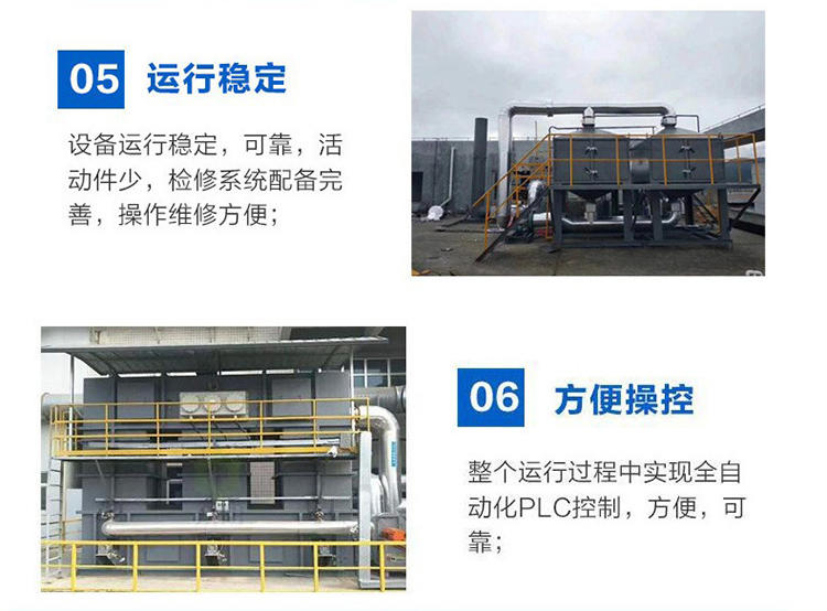 催化燃烧工业废气处理设备 废气处理工程设备催化燃烧 工业废气净化生物除臭催化燃烧 博森环保定制规格示例图10