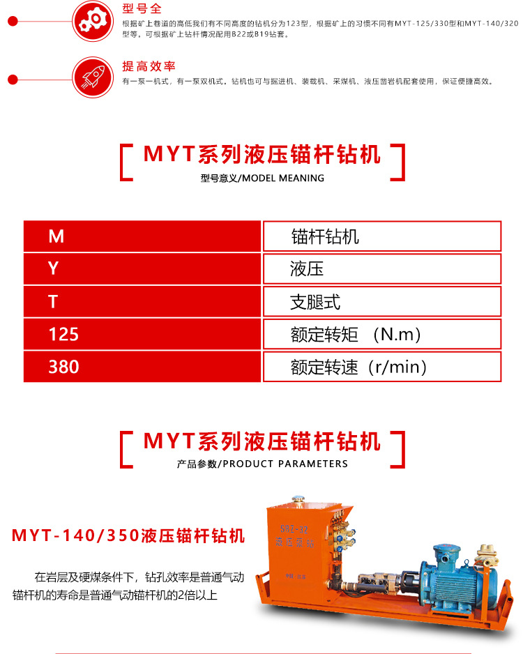 MYT系列液压锚杆钻机5