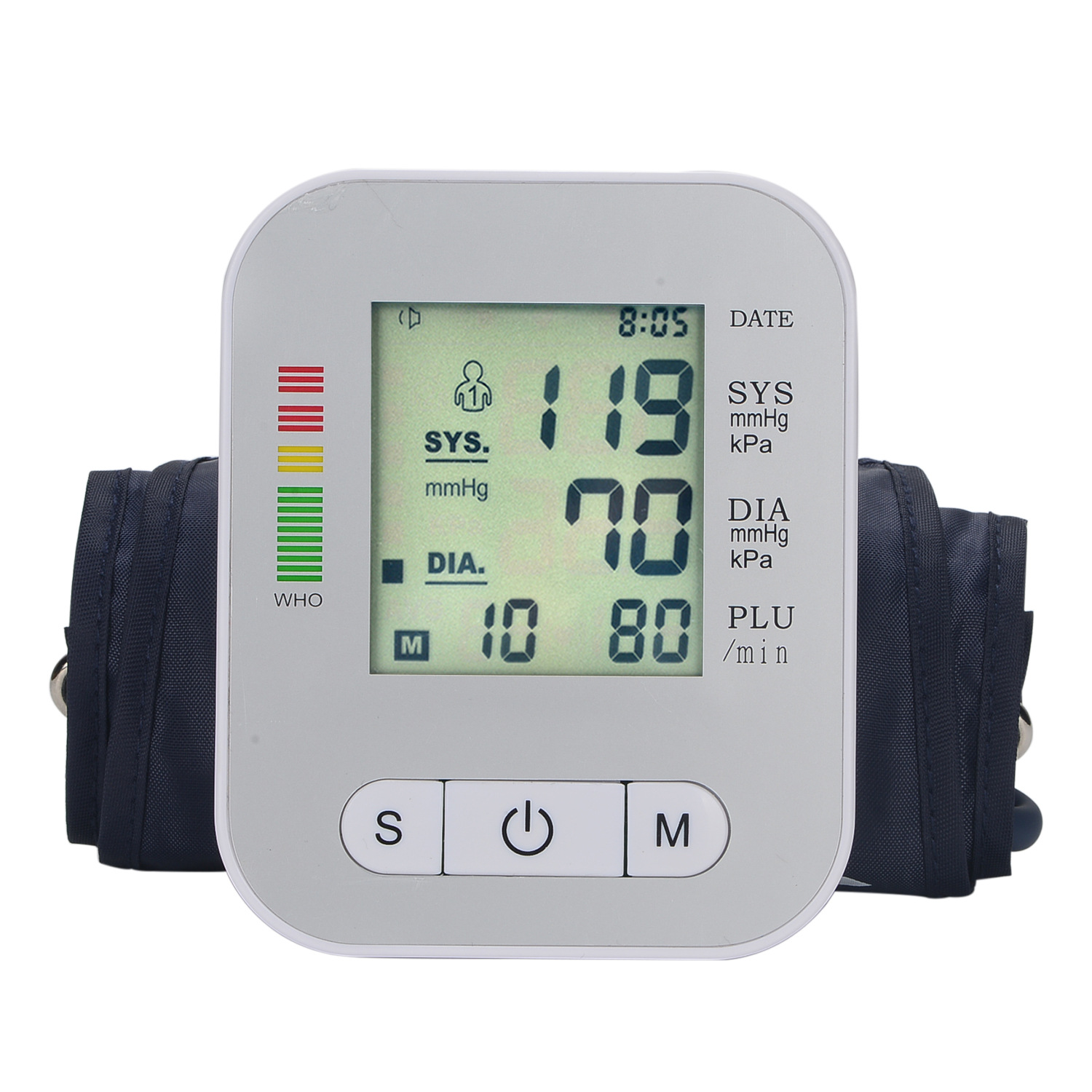 手臂式全自动电子血压计语音 @家用血压仪中英文%可出口厂家示例图11