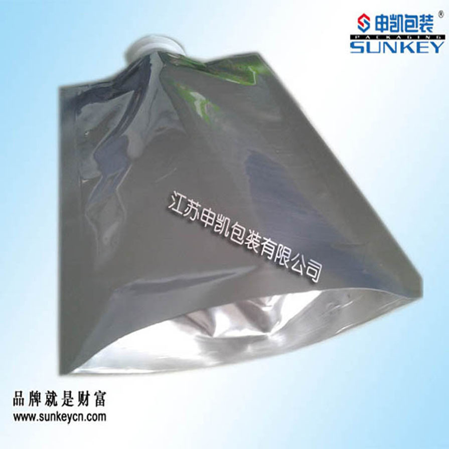 【申凯】食品铝塑包装 带吸嘴复合包装 直立袋 液体包装袋防渗漏示例图5
