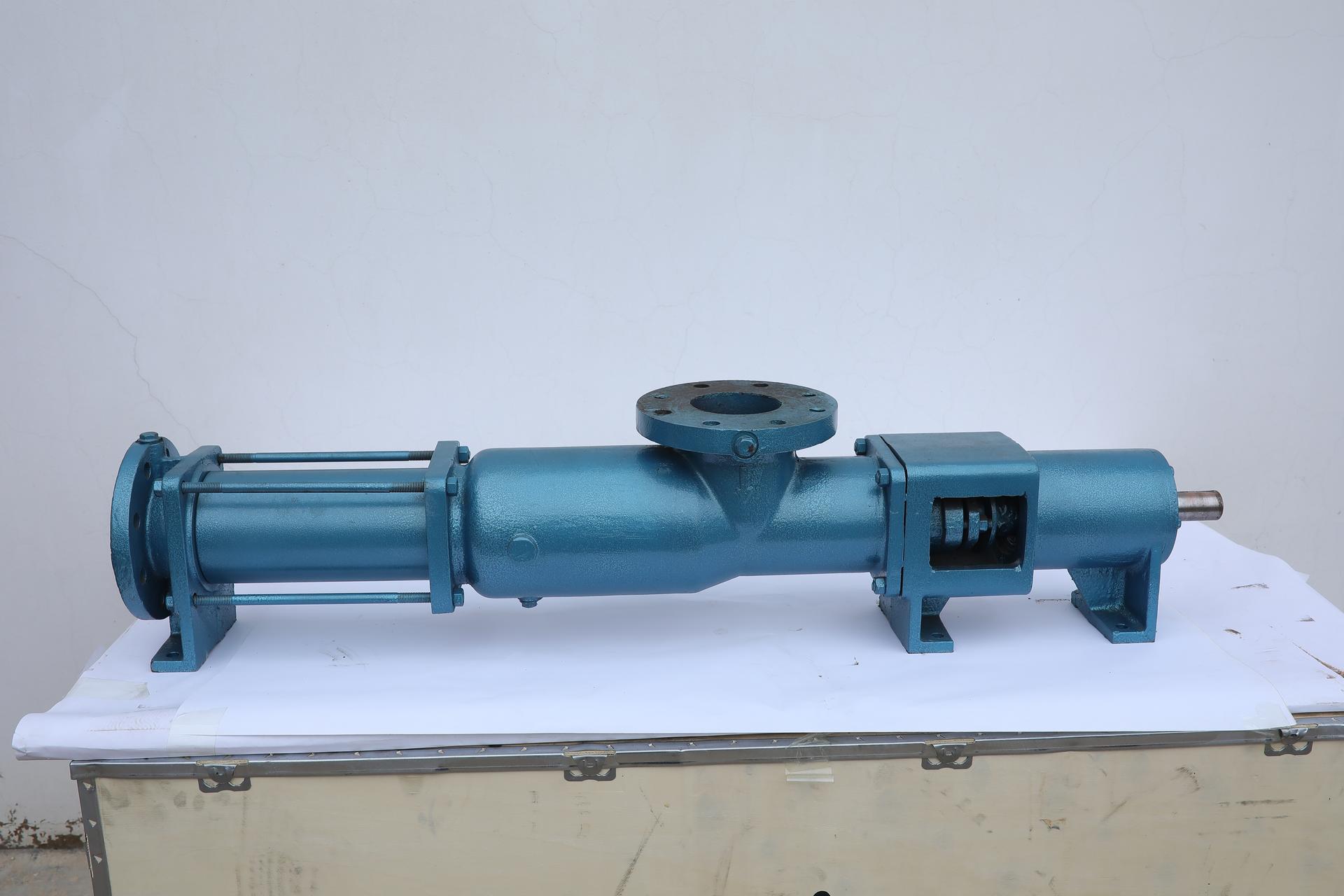 应用:该螺杆泵可用于输送中性或腐蚀性的液体,洁净的或磨损性的液体