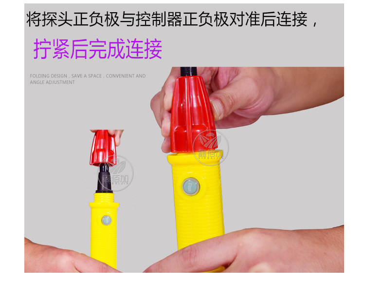 12000毫安电动赶猪器 手持赶猪器 电动赶猪拍养殖设备 电子赶猪器示例图8