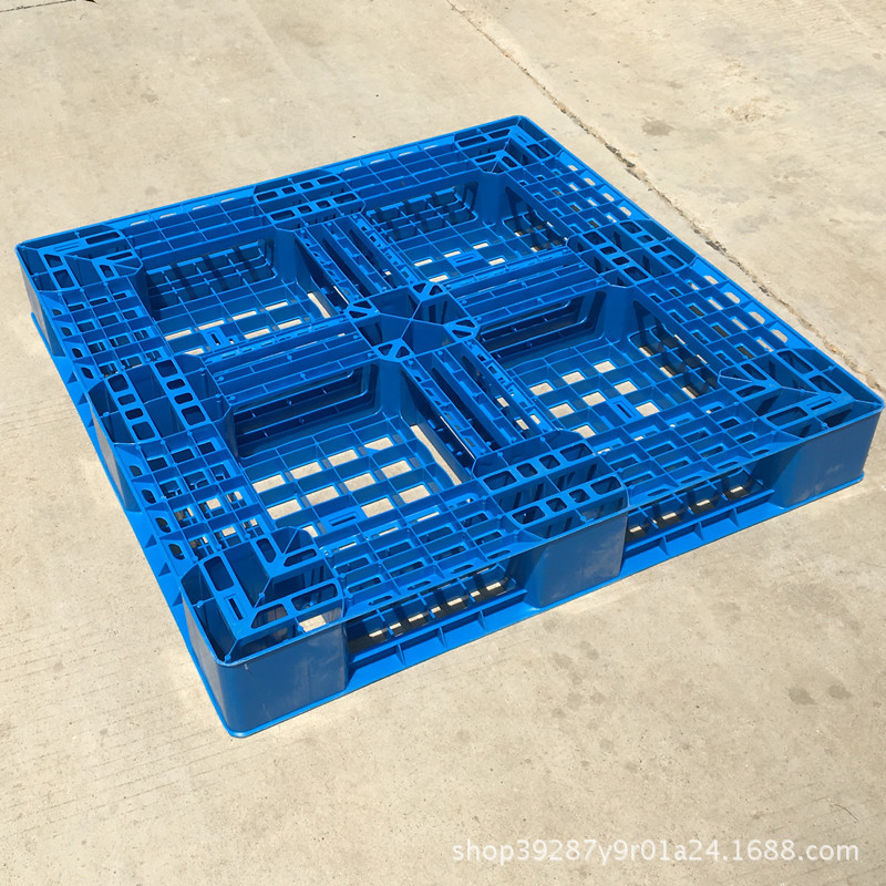 汉川1010塑料托盘厂家川字托盘叉车加厚垫板地台板网格防潮卡板示例图24