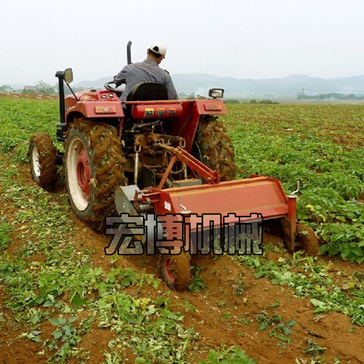 农用机械红薯地瓜收获机械 拖拉机带动红薯出土机示例图9