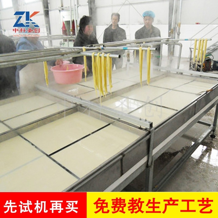 自动腐竹油皮生产机器 节省人工全自动腐竹机器 做豆油皮的机器示例图7