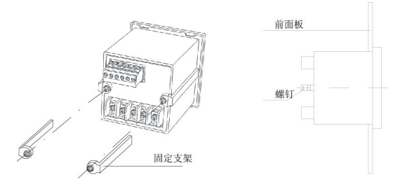 单相电流I 电压输入380V PZ48-AI 含税包邮 单相交流电流表示例图9