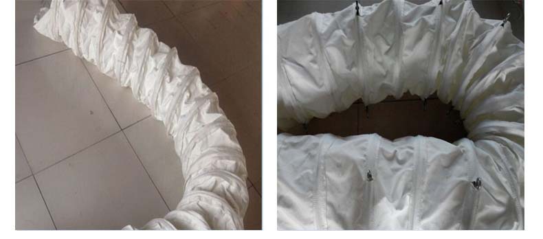 供应耐磨型帆布伸缩布袋 散装机伸缩布袋 供应各种伸缩布袋示例图5