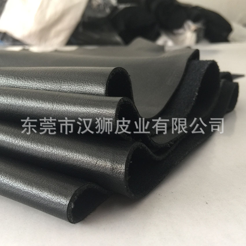 韩国进口小摔牛皮皮料批发 全粒面平纹软皮A级黄牛皮纳帕纹牛皮革示例图15