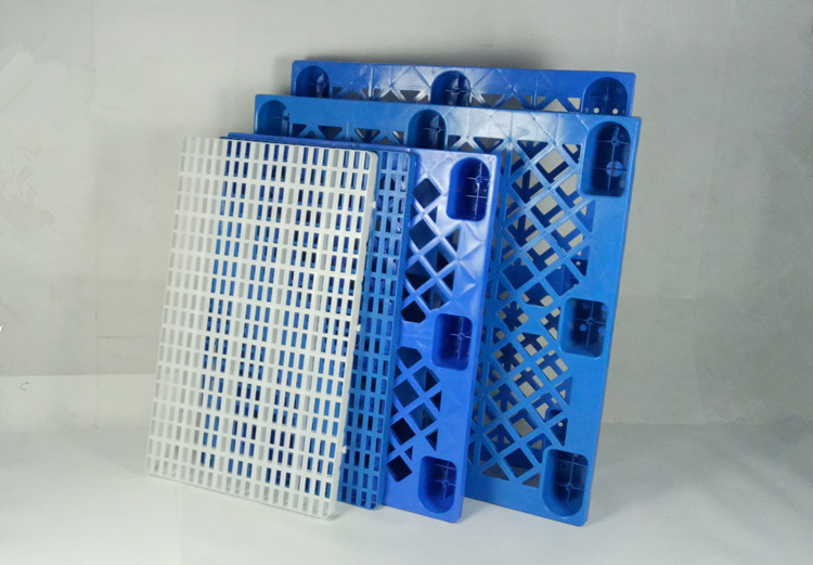 汉川网格九脚塑料托盘生产厂家叉车托盘规格1210蓝色塑料卡板批发示例图25