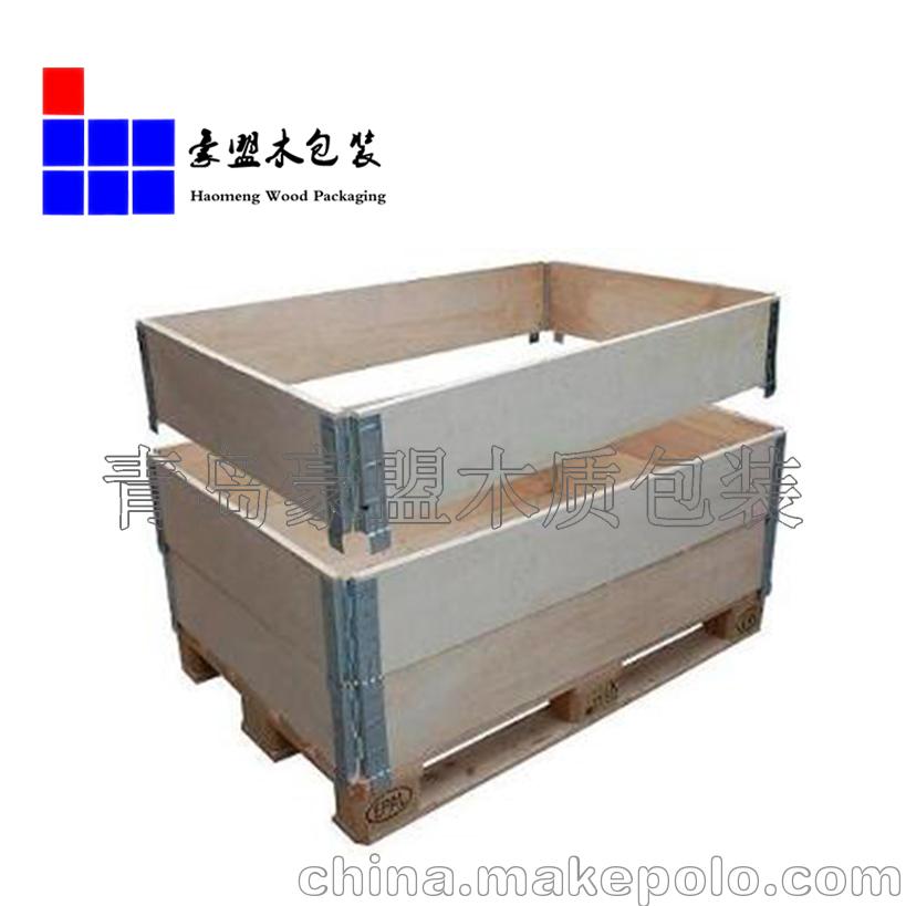 青岛木箱托盘包装公司厂家免熏蒸包装箱示例图20