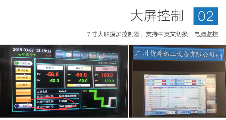 上海高低温冲击试验箱 从高温到低温只需3分钟 非标定制 可免费试用 广州精秀热工示例图7