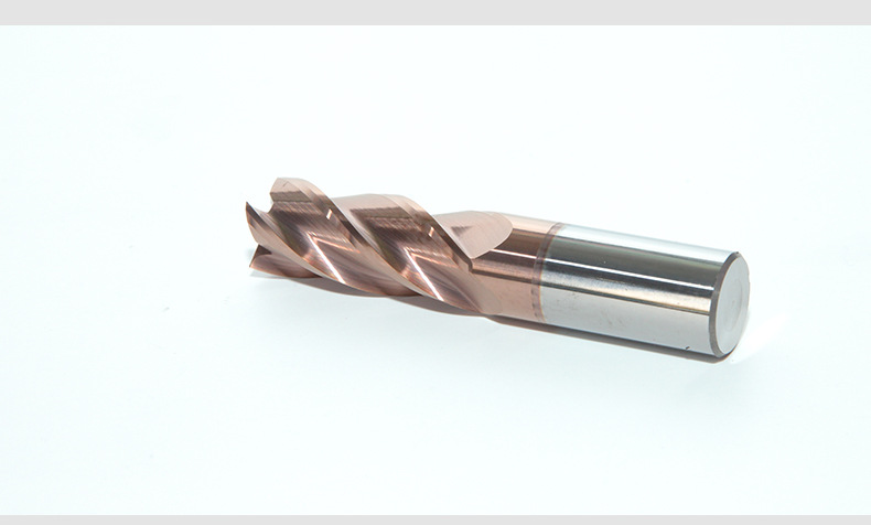 65度硬质合金立铣刀批发标准直柄螺旋涂层钨钢立铣刀精密数控刀具示例图7