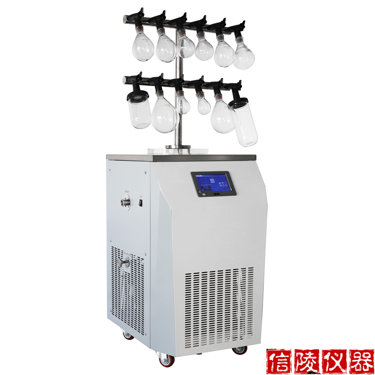 LGJ-18E真空冷冻干燥机 安瓿管T型架冷冻干燥机示例图4