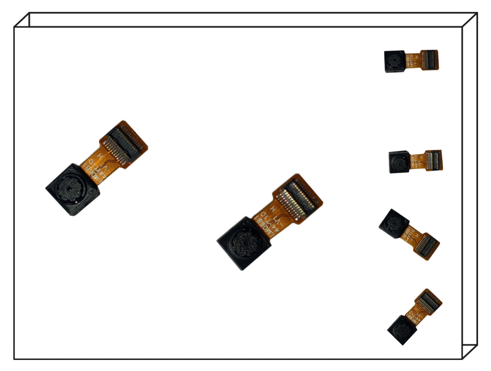 原厂供应手机摄像头模组 MIPI输出手机内置摄像头模组 来图定制示例图2