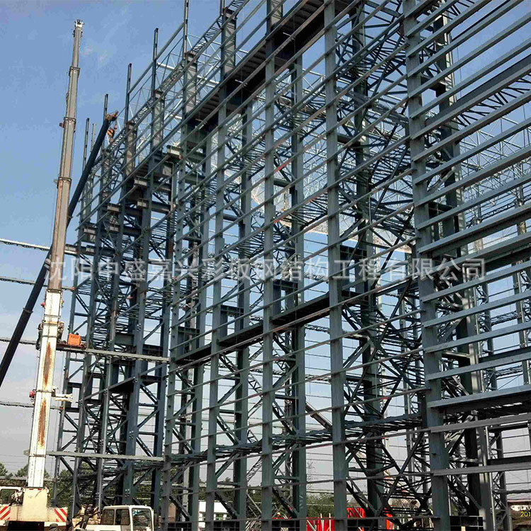 白山钢结构工程 白山钢结构安装钢结构厂房网架建筑施工示例图8