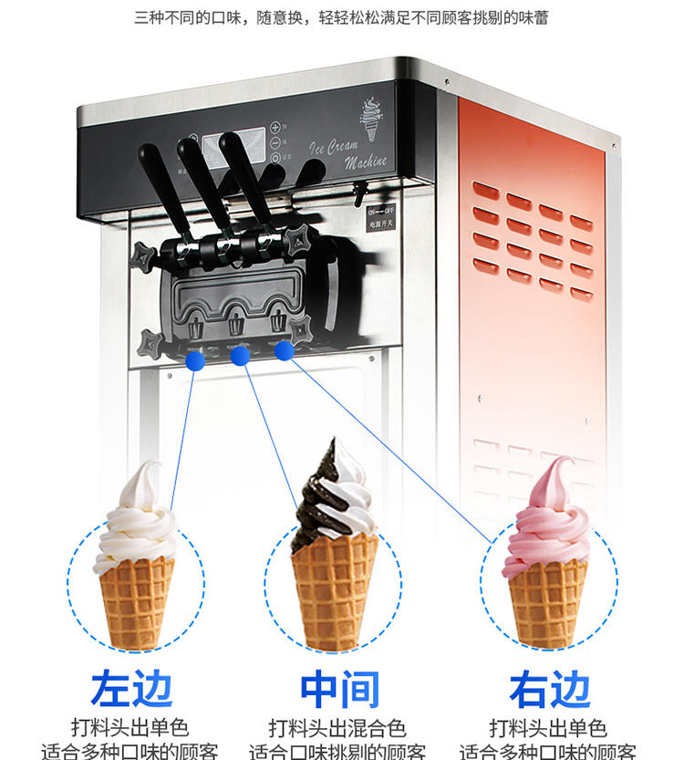 旭众BQL-828全自动冰淇淋机示例图16