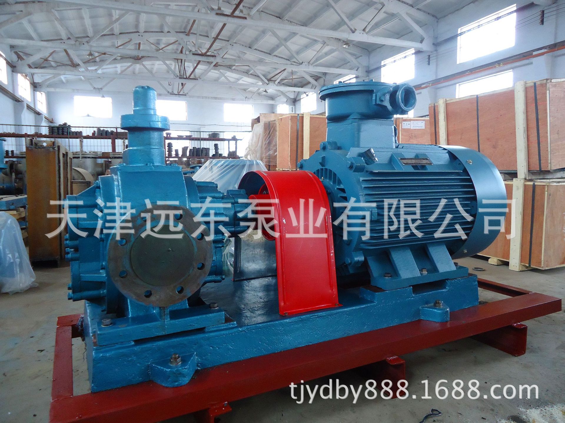 天津远东 KCB-5400齿轮泵 高效率输油泵 大流量齿轮泵 大流量油泵示例图2