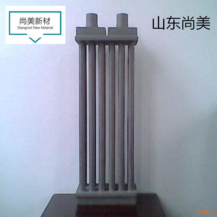 碳化硅圆管 窑炉管 碳化硅陶瓷 山东尚美示例图3