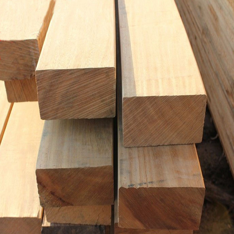 厂家批发木材方木 防腐木木料 抛光木材 地板材 吊顶木材示例图2