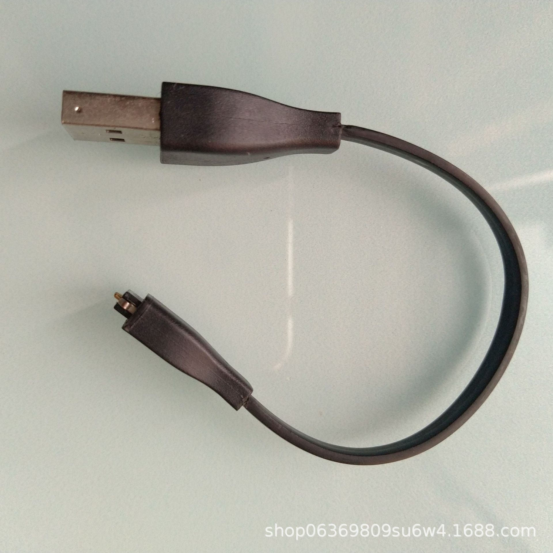 USB探针3P充电线 适用智能手表3P弹簧顶针充电线示例图2