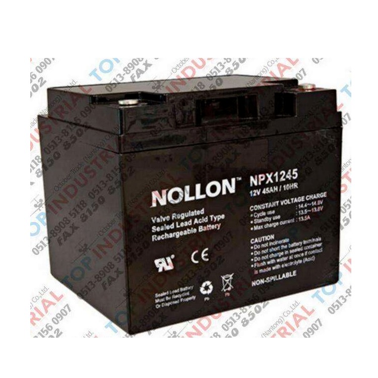 美国NOLLON NPX12100精密仪器设备UPS不间断电源12V100AH进口蓄电池