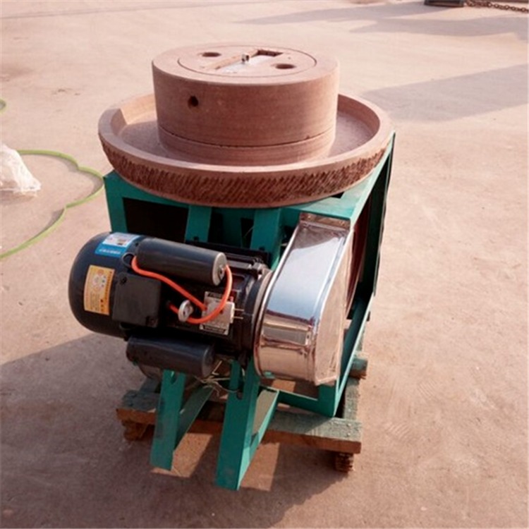 绿色健康传统工艺磨浆机 纯电动小型石磨机 粮油作坊面粉石磨机 畅达通机械多种型号图片