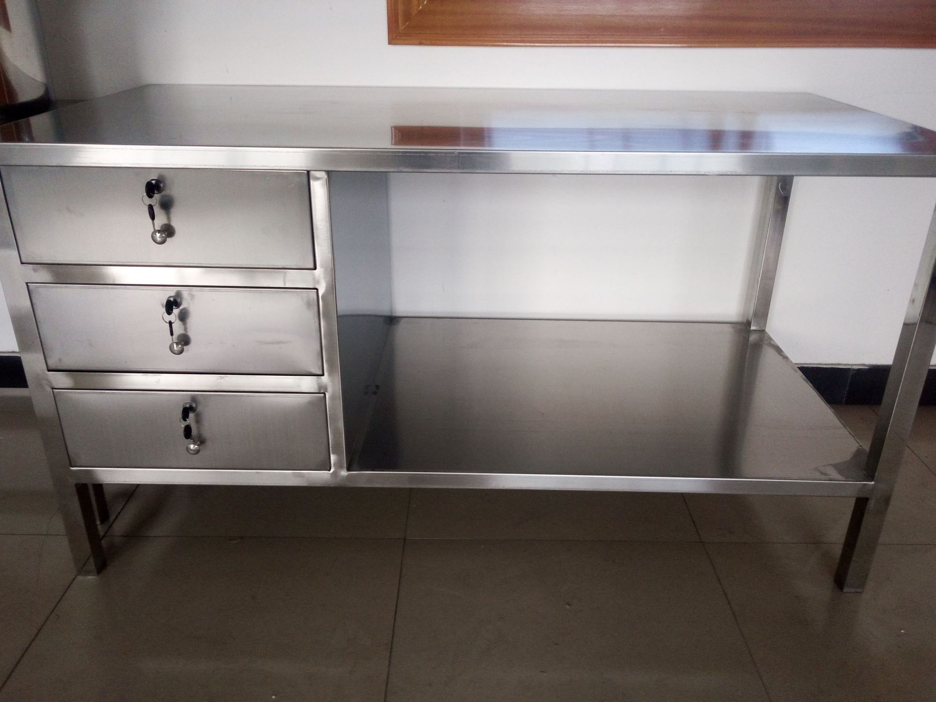 不锈钢桌不锈钢工作桌洁净不锈钢实验桌SUS304材质厂家可定制加工示例图8